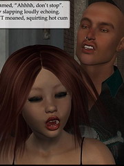 Sandras nipples were stiff with pumped blood;