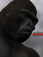 3d monster sex girl felt the warm sperm rushing up her own throat;